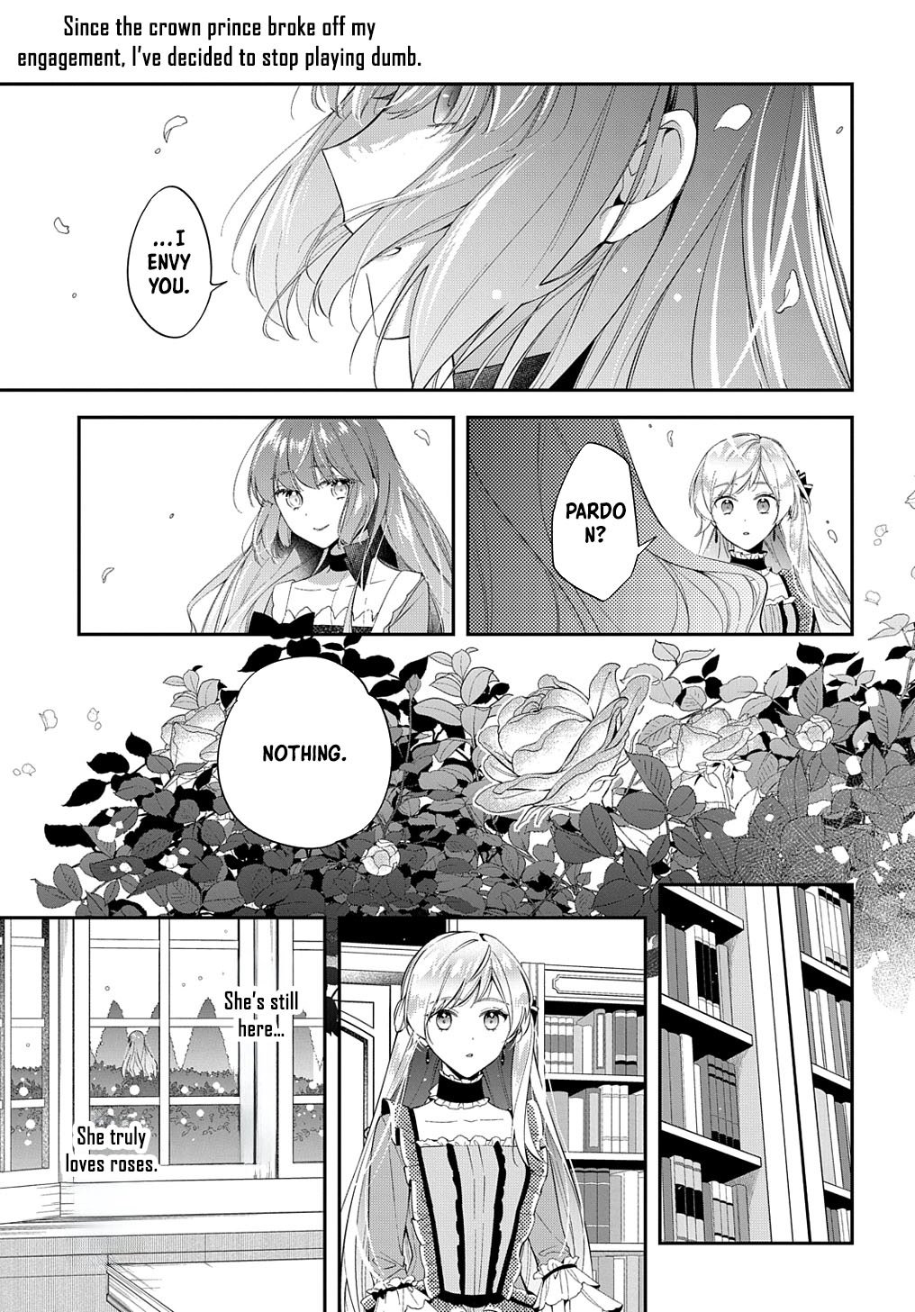 Having been cast aside by the Crown Prince, I shall no longer play the fool. Chapter 22 Page 21
